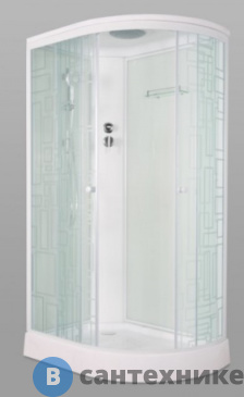 картинка Душевая кабина Bolu BL-120n Asimetras 120х80 L