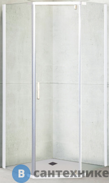 картинка Душевой уголок Royal Bath RB 110TR-T 110х110х185 (прозрачное) (RB110TR-T), без поддона