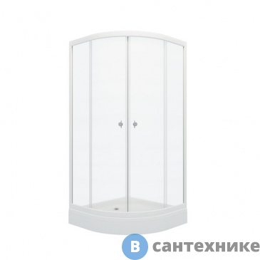 картинка Душевой уголок Тритон Вельвет 90*90 А (DK220_1)