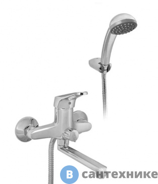 картинка Смеситель Paini 06CR112LM FORTIS для ванны с акс., хром