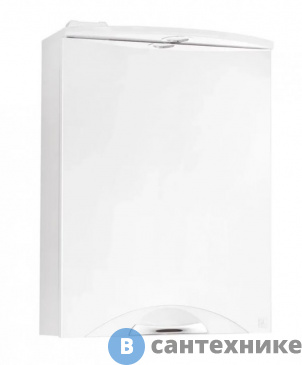 картинка Зеркальный шкаф Style line Жасмин 2 500/С, Люкс белый (4650134472516)