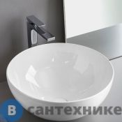 Раковина Artceram LA CIOTOLA накладная 46 см, без отв под смеситель, без слива перелива, белый (LCL001 01 00)