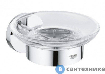 картинка Мыльница Grohe Essentials 40444001 с держателем