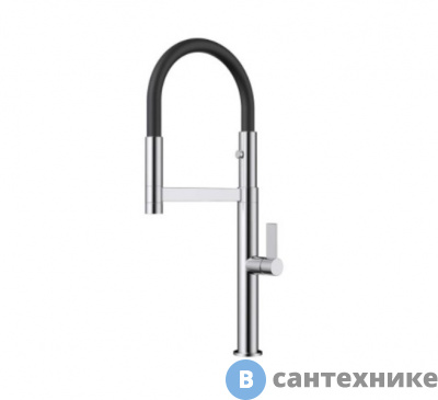 картинка Смеситель OMOIKIRI Osaka-C-BL хром/черный (4994333)