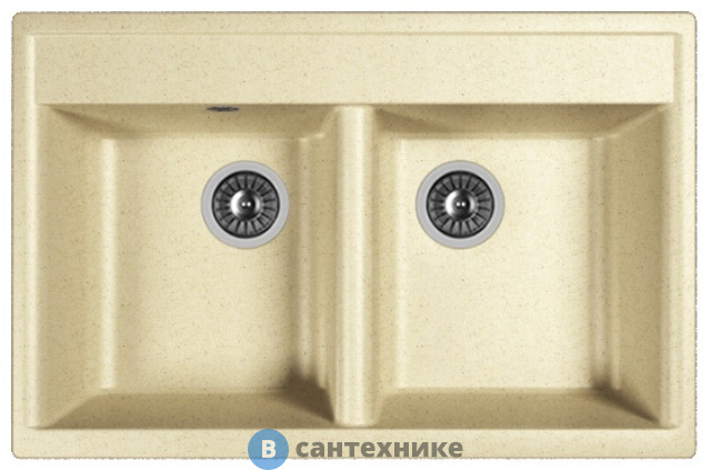 Кухонная мойка Dr. Gans Астра 780, дюна СМс (25.060.E0780.402)