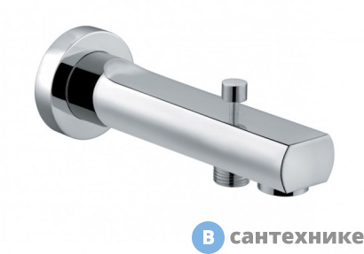 картинка Излив для ванны Kludi 1350105 KLUDI MX/ZENTA с переключателем ванна/душ DN 20