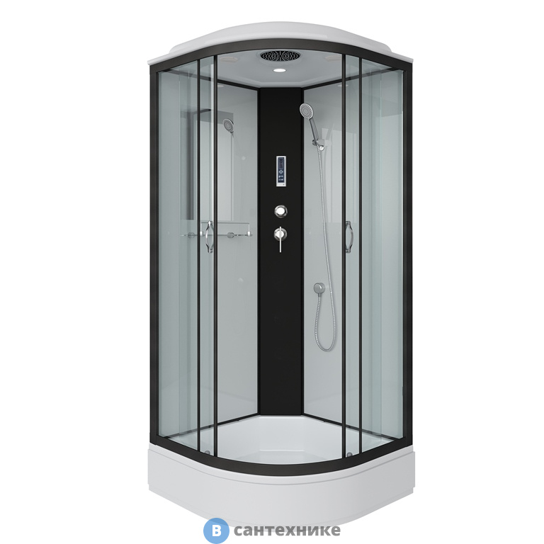 Душевая кабина Niagara NG-6702-14P (1000х1000х2150) средний поддон, стекло прозрачное