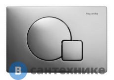 Клавиша смыва Aquanika 01.02.10 BASIC Q-type (хром)