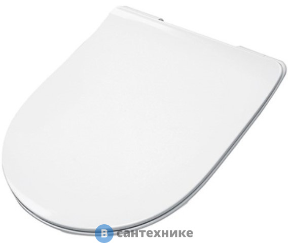 Сиденье Artceram FILE 2.0 для унитаза, супер тонкое, быстросьемное с микролифтом , белый (FLA014 01)