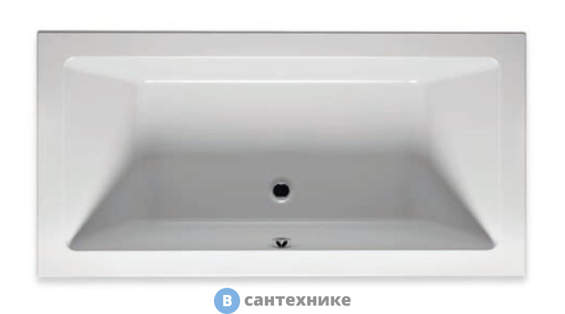 Акриловая ванна Riho LUGO 190x90 (с тонким бортом) (B136001005/BT0500500000000), без каркаса и сифона