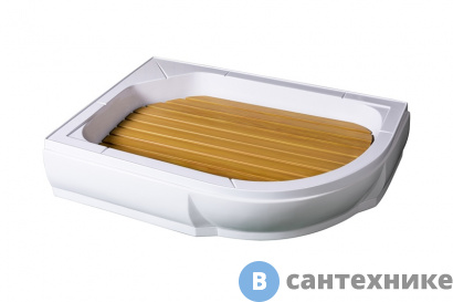 картинка Настил River NPR 120/80/24 L (асимметрия в душевой поддон)