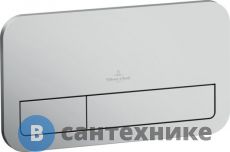 Клавиша смыва Villeroy & Boch ViConnect 92249069 хром матовый