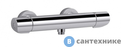 картинка Смеситель Jacob Delafon AVID E97384-CP для душа с термостатом (хром)