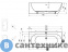 картинка Акриловая ванна Ravak FREEDOM Corner P 1700x800 пристенная (слив-перелив - чёрный) (XC00100042)