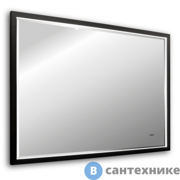 картинка Зеркало ABBER See AG6110SCL-0.8 с подсветкой, бесконтактный выключатель, диммер, черный