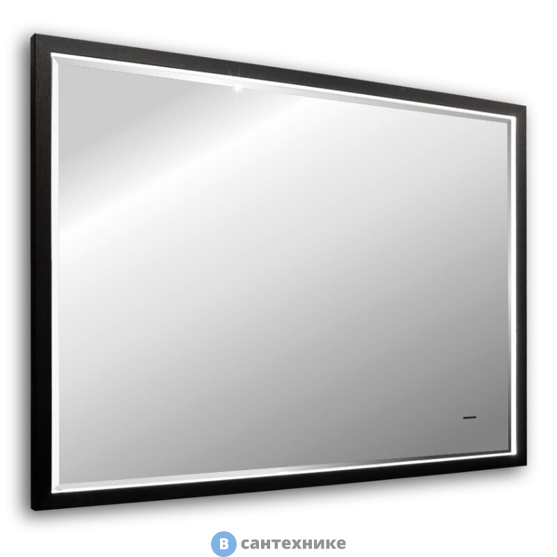 Зеркало ABBER See AG6110SCL-0.8 с подсветкой, бесконтактный выключатель, диммер, черный