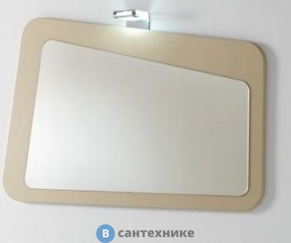 Зеркало Cezares свободного монтажа GLISSWSP85.07 Champagne Laccato Metal (85x67,8)