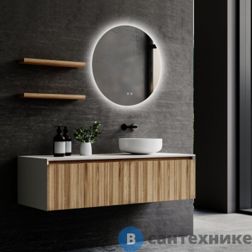 картинка Зеркало ABBER Mond AG6203S-0.77 с подсветкой, сенсорный выключатель, диммер, датчик присутствия