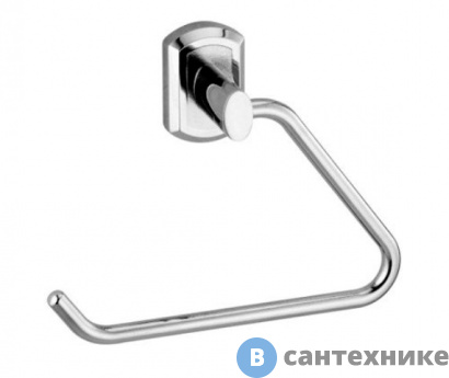 картинка Держатель полотенец WasserKRAFT Oder K-3061 треугольник металл, хромоникелевое покрытие