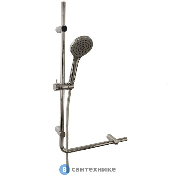 Душевой гарнитур Paini CECR121 Cesana 730 мм, хром