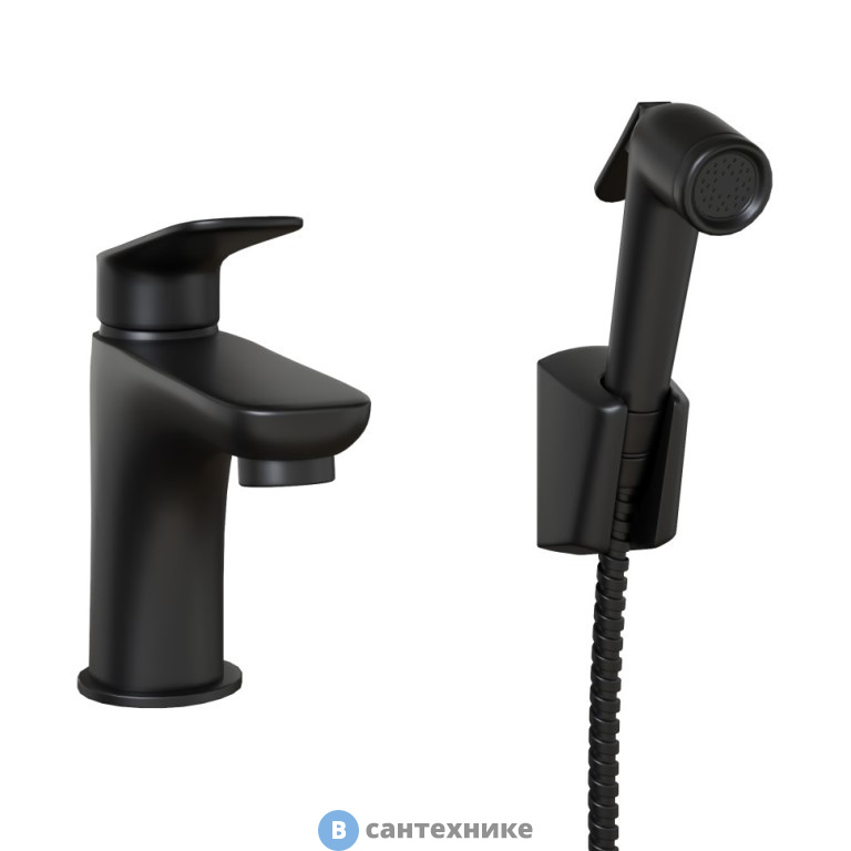 Смеситель Paini Laguna LAYO205/574 для раковины, с гигиеническим душем