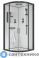 картинка Душевая кабина Cerutti VIVA101B 100x100x215 с низким поддоном, переднее стекло прозрачное