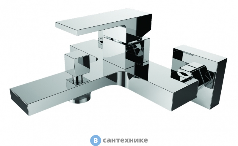 Смеситель WELTWASSER WW MX KASSEL 703 Хром. для ванны однорычажный