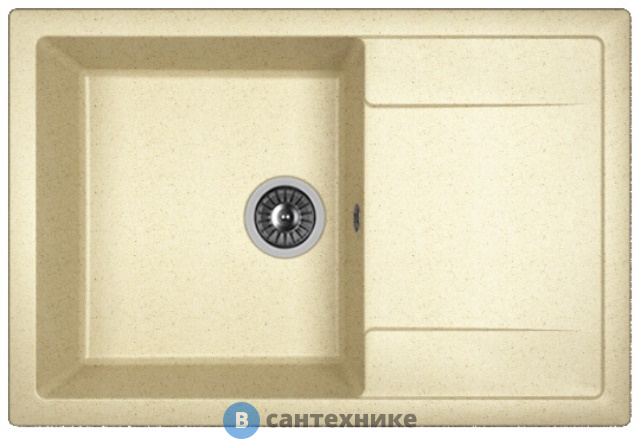 Кухонная мойка Dr. Gans Техно 760, дюна СМс (25.030.D0760.402)