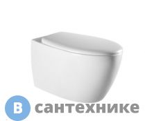Унитаз подвесной Art & MAX IMOLA AM217CHR безободковый с креплением, без сиденья