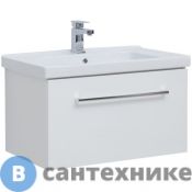 Тумба под раковину Dreja BIG INN 80 белый глянец (77.0203W)
