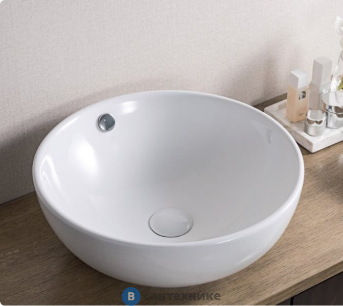 Раковина BelBagno BB1077 круглая 430x430x170
