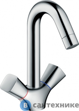 картинка Смеситель Hansgrohe 71221000 Logis для раковины