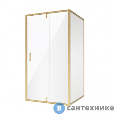 картинка Душевое ограждение Niagara NG-43-11AG-A80G (110*80*190) прямоугольник, дверь распашная