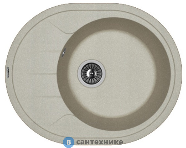 Кухонная мойка FLORENTINA Родос 620, грей FSm (20.245.B0620.305)