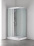 Душевая кабина Loranto CS-5180-13L F, 100*80*215 низкая, белая, прямоугольная, стекло 4 мм, поддон 13 см