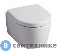 Унитаз подвесной Geberit ICON XS 204070000 Rimfree, 355х490 мм, без сиденья