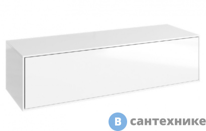 картинка Комод Aqwella Genesis 120 подвесной, белый (GEN0312W)