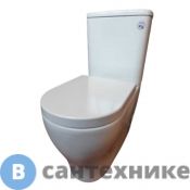 Унитаз-компакт Bolu Cartagena BL-34A2154 T безободковый с сиденьем с микролифтом