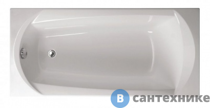 картинка Акриловая ванна Vagnerplast EBONY 170 (VPBA170EBO2X-04)