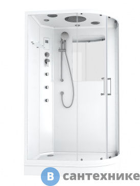 картинка Душевая кабина TEUER D129-50L (120х90х216)