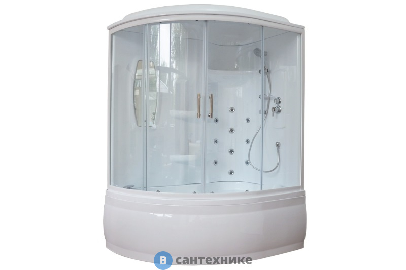 Душевая кабина Royal Bath RB 150ALP-T R 1500x1000x2250 (прозрачное) (RB150ALP-T-R)