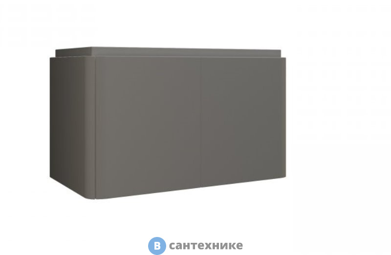 Тумба под раковину Cezares STYLUS подвесная, с четырьмя выдвижными ящиками 55229 Grigio nuvola, 94x48x55