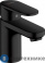 картинка Смеситель Hansgrohe 71550670 Vernis Bl для раковины, чёрный матовый