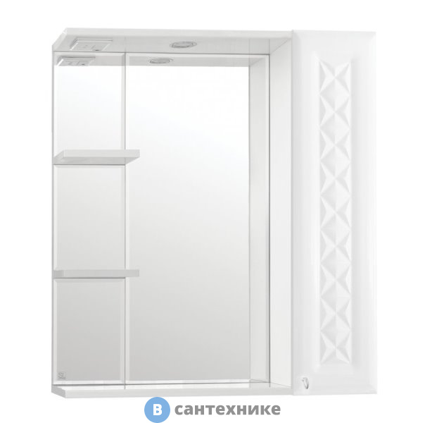 Зеркальный шкаф Style line Канна 750/С люкс (4650134470758)