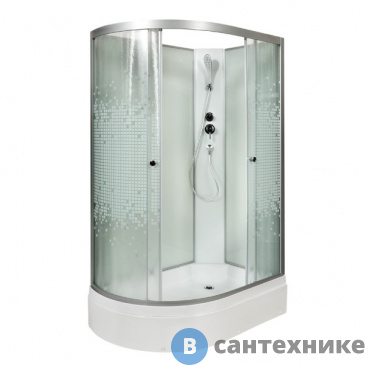 картинка Душевая кабина Deto L 720 R N без крыши (120х80х200 см)