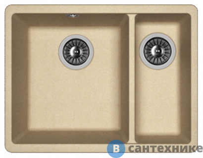 картинка Кухонная мойка FLORENTINA Вега 335/160, бежевый FG (22.325.D0510.104)