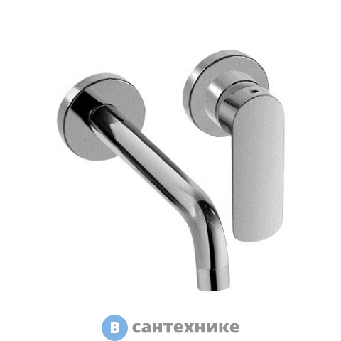 Смеситель Paini 09CR208 Nove для раковины встраиваемый, хром