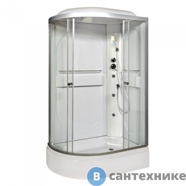 картинка Душевая кабина Deto L620R с гм. и эл.