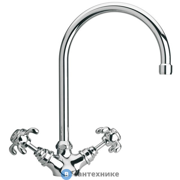 Смеситель Paini 87CR572KM Ornellaia для кухни, хром