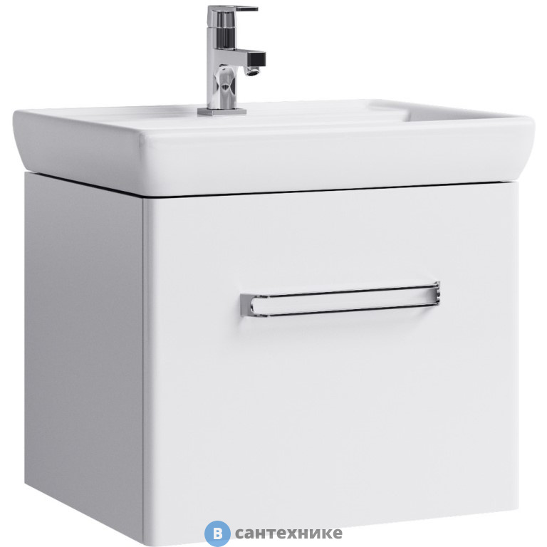 Тумба под раковину Aqwella NEO 60 Neo.01.06/1 (подвесная, белый)